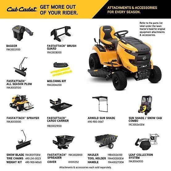 CUB CADET 42-Inch Gas Riding Lawn Tractor – IntelliPower Technology - Image 9