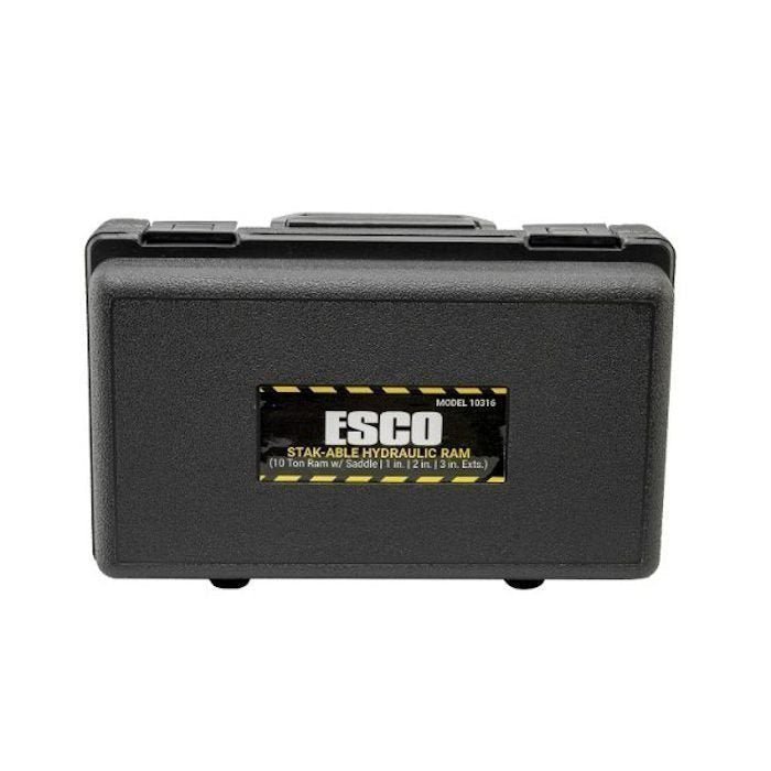 ESCO 10-Ton Hydraulic Stak-Able Ram Kit with 1 Quart Pump - Image 5