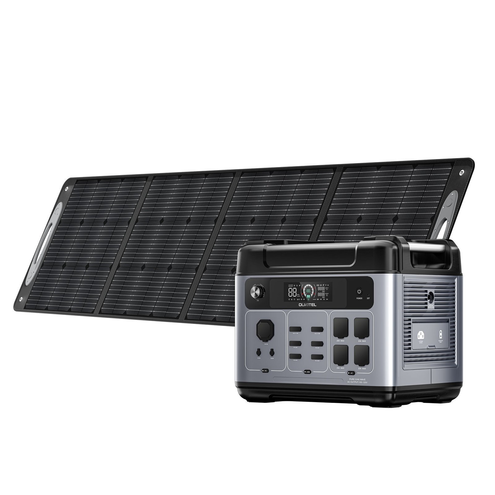 OUKITEL P2001 Plus Portable Power Station 2400W/2048Wh - Image 2