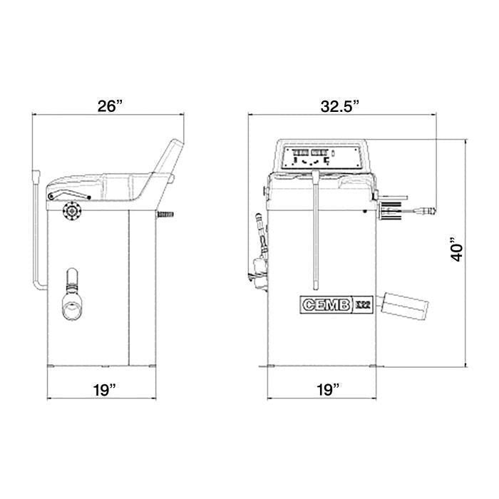CEMB K22 Motorcycle Wheel Balancer - Image 4