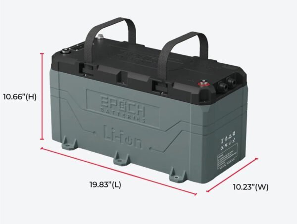 36V 100AH Marine Lithium Battery For Trolling Motors – Bluetooth and Heating Feature | Restocking by July 12 2025 - Image 5