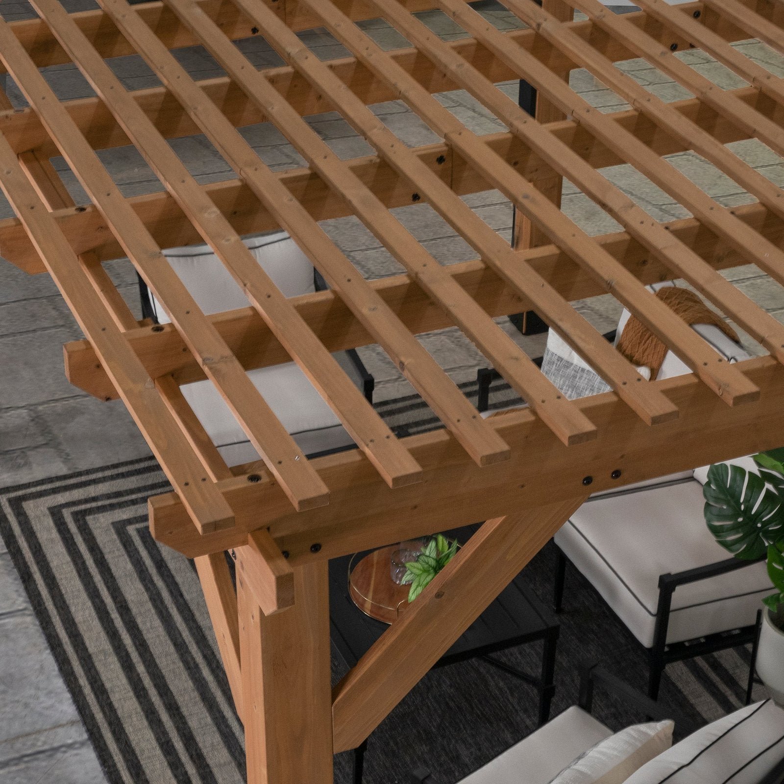 14×10 Delray Pergola - Image 3