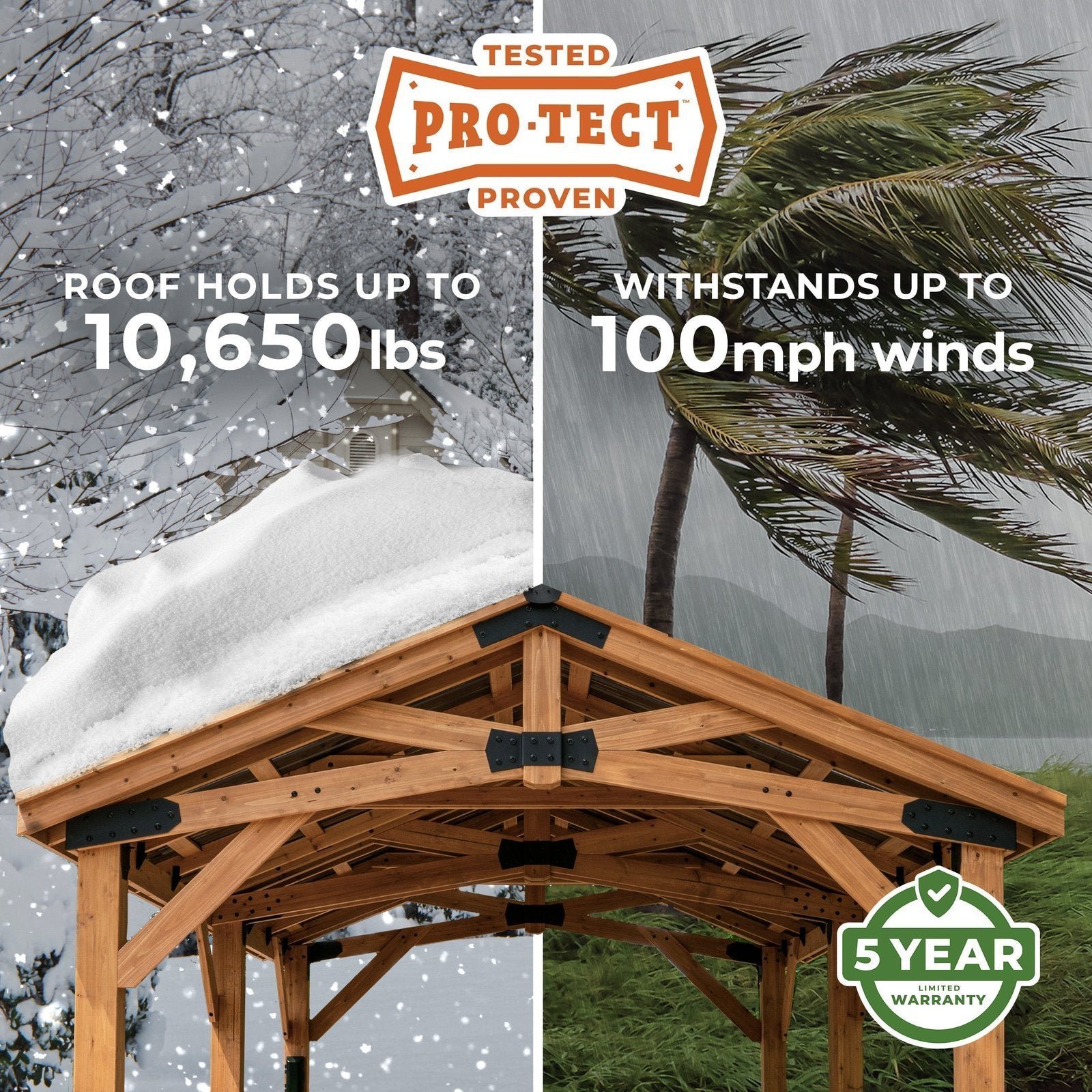 16×12 Norwood Gazebo - Image 5