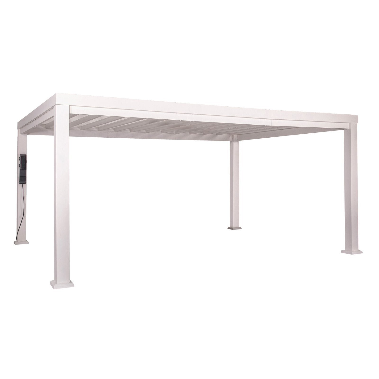 16×12 Windham Modern Steel Pergola - Image 2