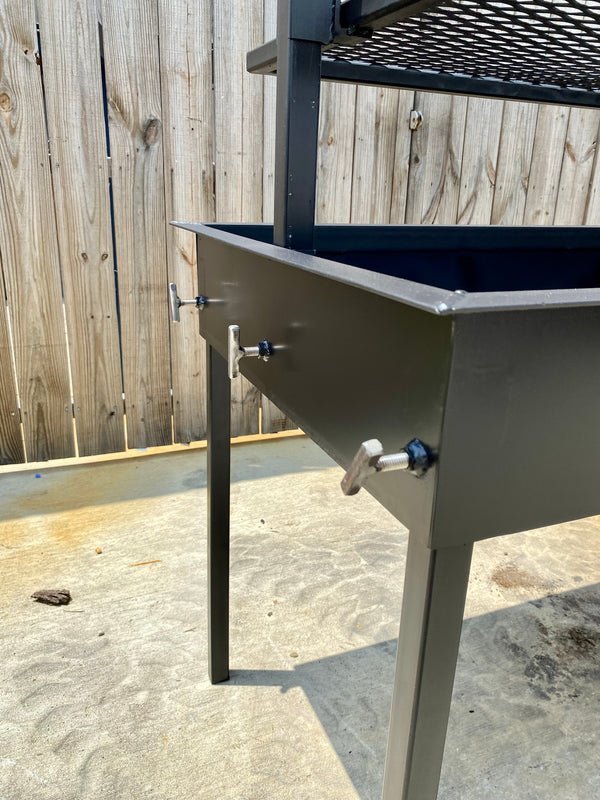 Collapsible Charcoal Catering Grill 60″ x 24″ Stainless Steel - Image 3
