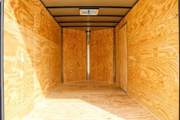 Small Black Enclosed Trailer - Image 28