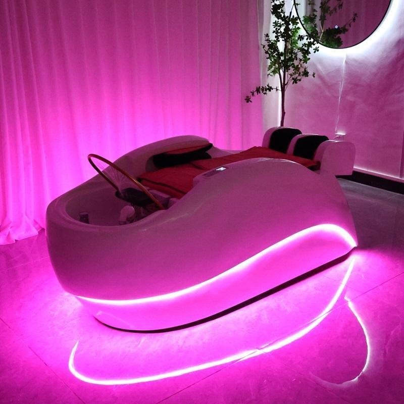 SSW XL780 Japanese Head Spa Massage Bed – Plumbed | Salon and Spa Wholesaler black - Image 4