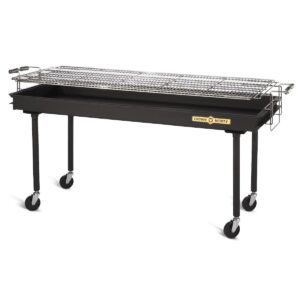 Holstein Manufacturing 2460CSSG 60″ Country Club Charcoal Grill with Stainless Steel Grate