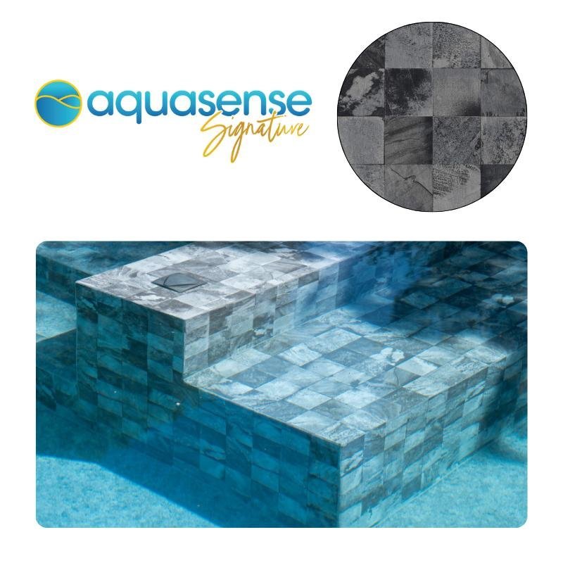 Liner Pvc armé Aquasense Signature 180/100e texturé - Image 3