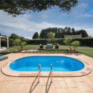 Piscine ovale enterrée 5,00m x 3,00m x H