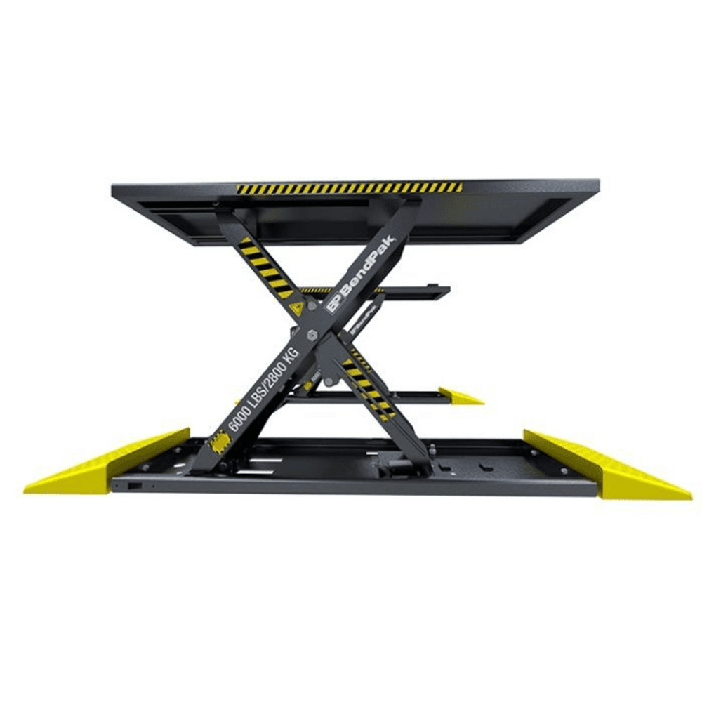 BendPak MDS-6LP Mid-Rise Scissor Lift 6000 Lb Open-Center 208-240V - Image 4