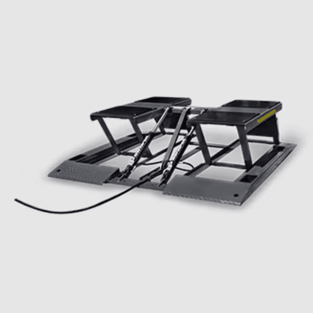 BendPak LR-10000 10,000 Lb. Capacity Low-Rise Hydraulic Scissor Car Lift - Image 2