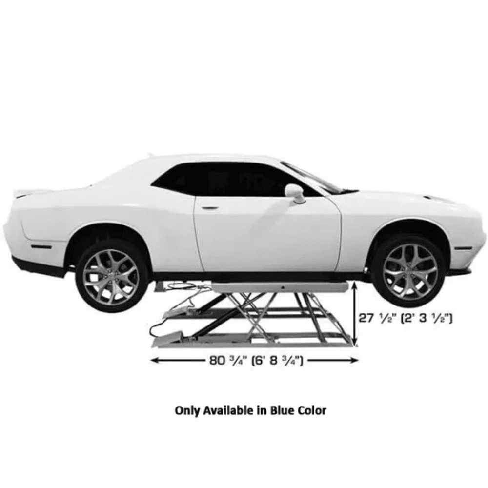 BendPak LR-60P 6000 Lb. Capacity Portable Low-Rise Scissor Car Lift - Image 5