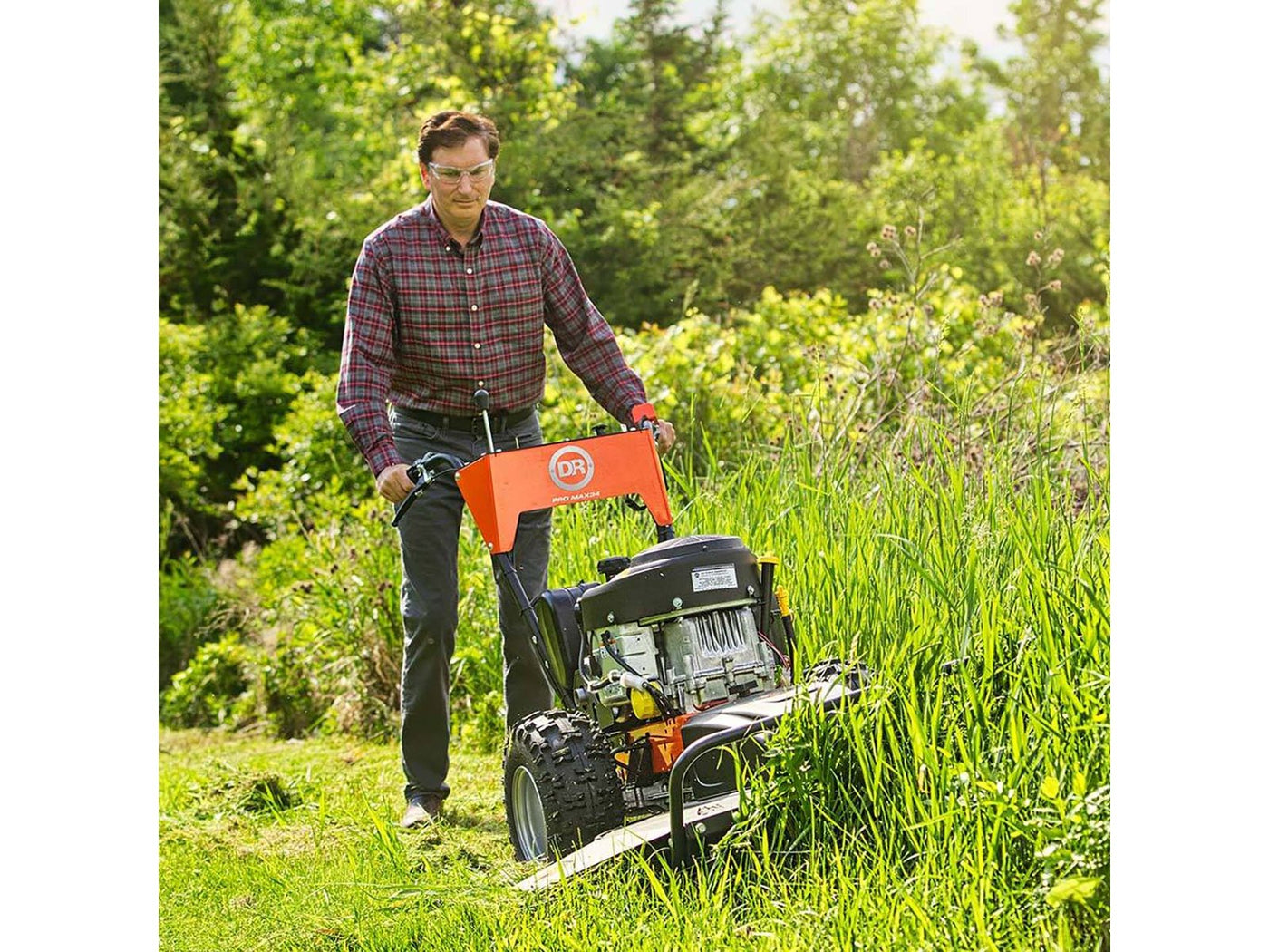 DR Power Equipment PRO MAX34 34-Inch 20 HP Walk-Behind Field and Brush Mower - Image 7