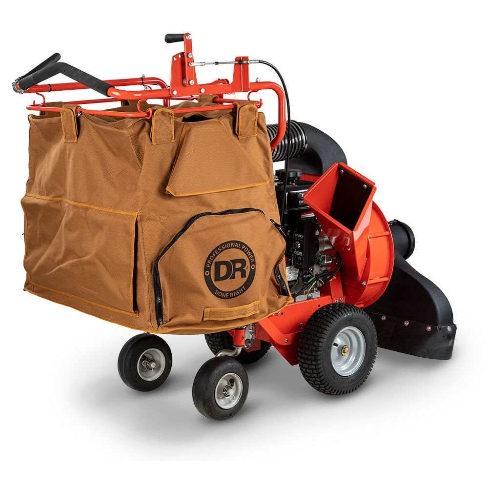 DR Power Premier 28-Inch Walk-Behind Lawn and Leaf Vacuum with Chipper - Image 4