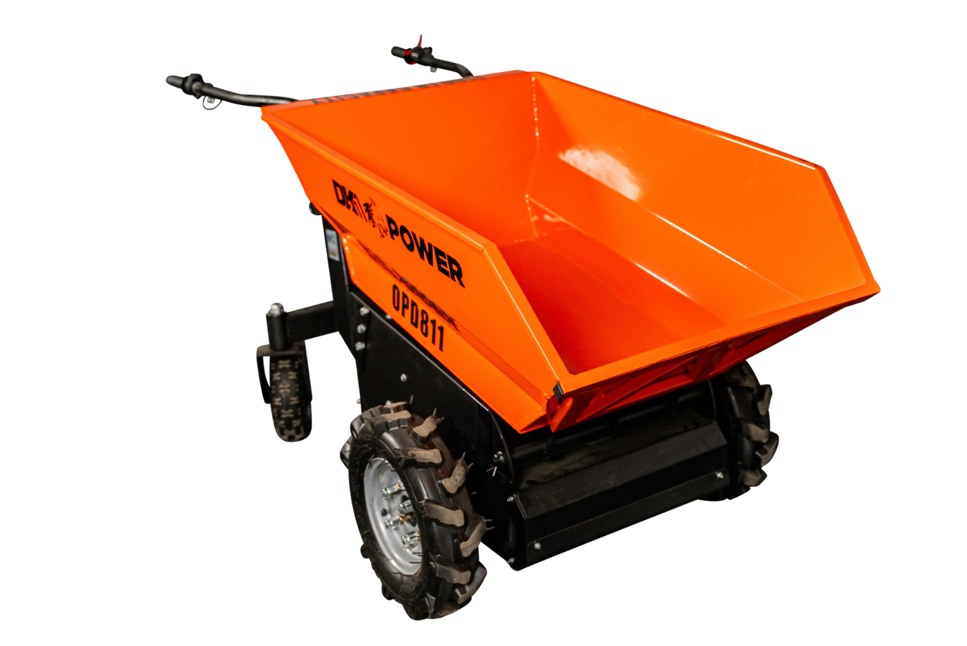 Detail K2 Big Dump 1100-Pound Electric Power Dump Cart with Hydraulic Lift - Image 2