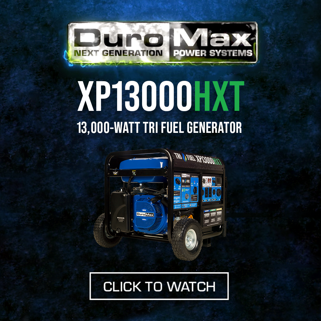 DuroMax XP13000HXT 13000-Watt Tri-Fuel Portable Generator with CO Alert - Image 7