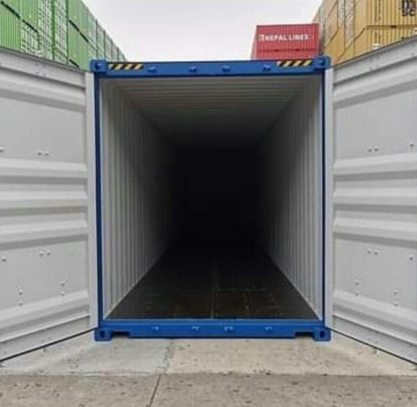 40FT Brand New Blue Cargo Container for storage - Image 2